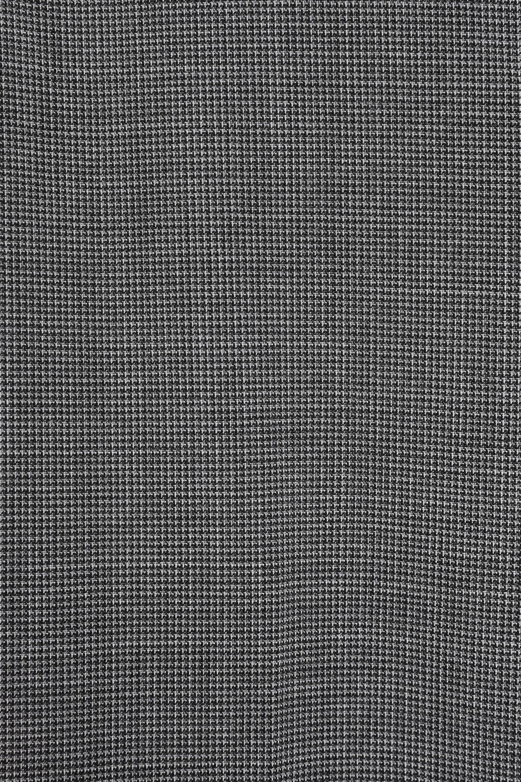 Anzughose aus Slim Grey Signature Fit Motionflex Wolle Next Anzughose (1-tlg)