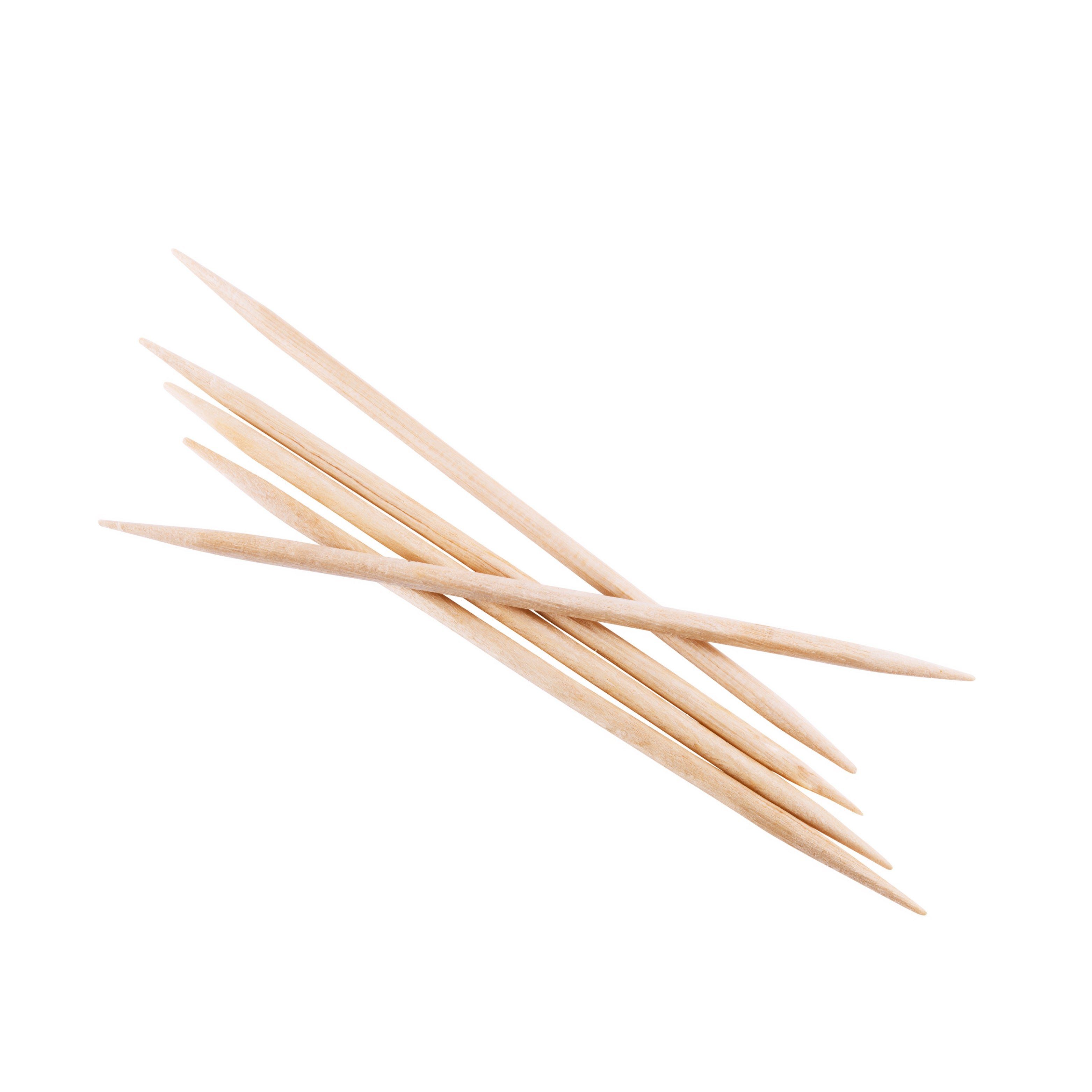 wisefood Einwegbesteck-Set Zahnstocher aus Birkenholz - 6.5cm - 1000 Stück (1000-tlg), Birkenholz