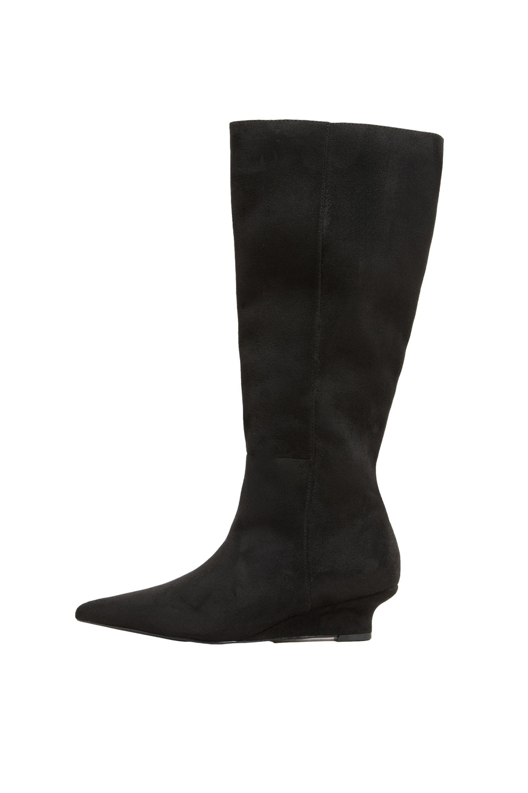 Friends Like These Friends Like These Kniehohe Stiefel mit Keilabsatz Keilstiefel (1-tlg)