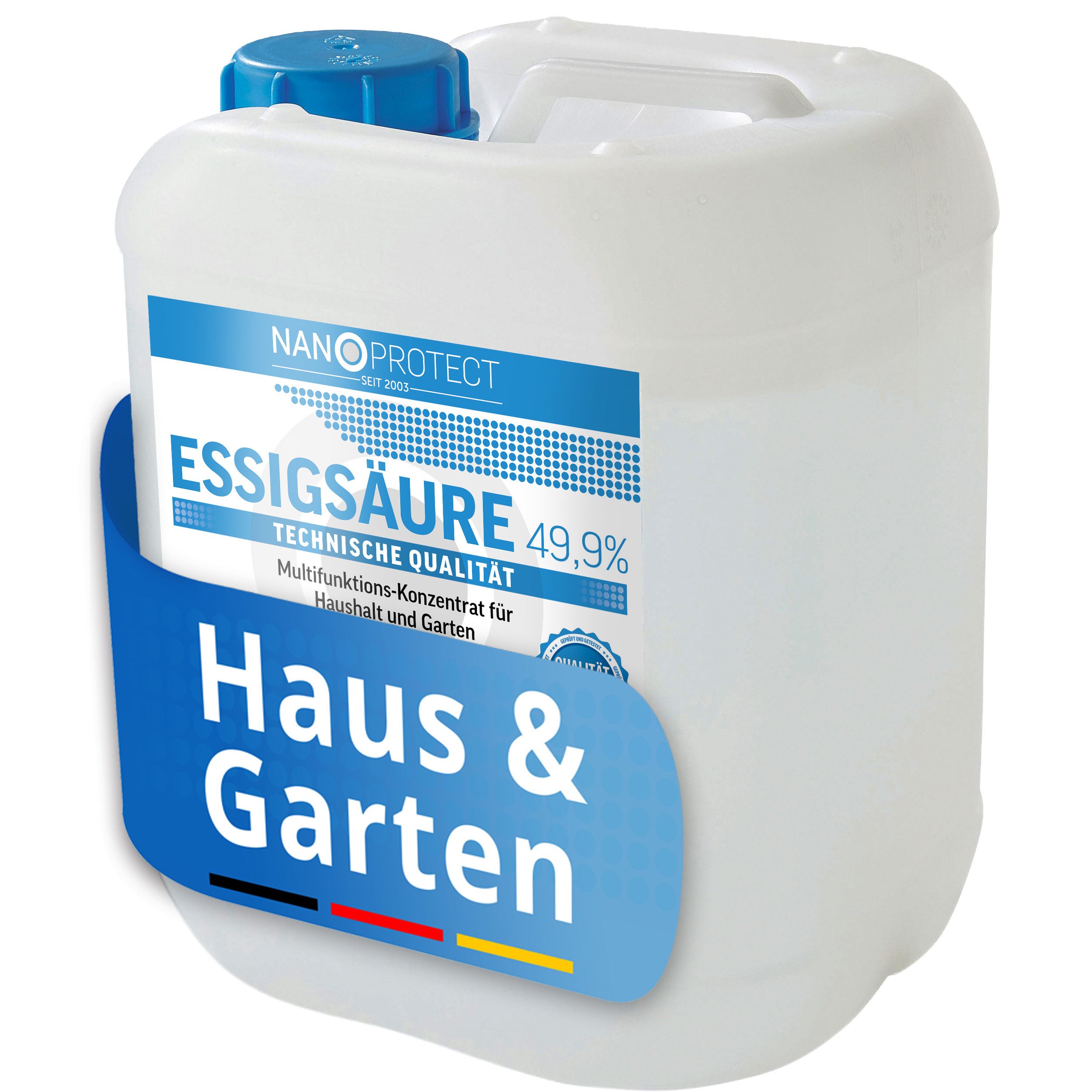 Nanoprotect Essigsäure 49,9% Reinigungskonzentrat