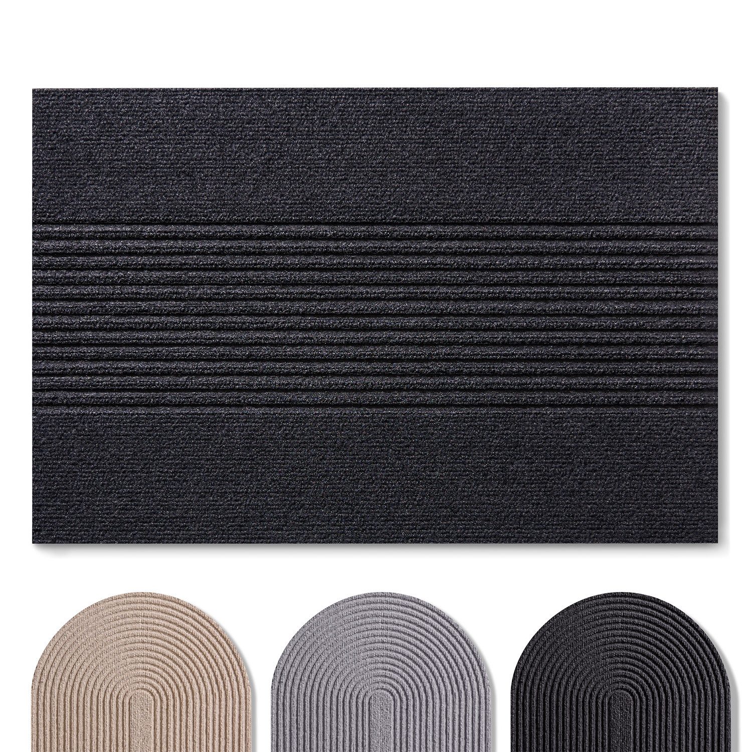 Blumtal Fußmatte rutschfeste Schmutzfangmatte aus langlebigem Polyester, Fu günstig online kaufen