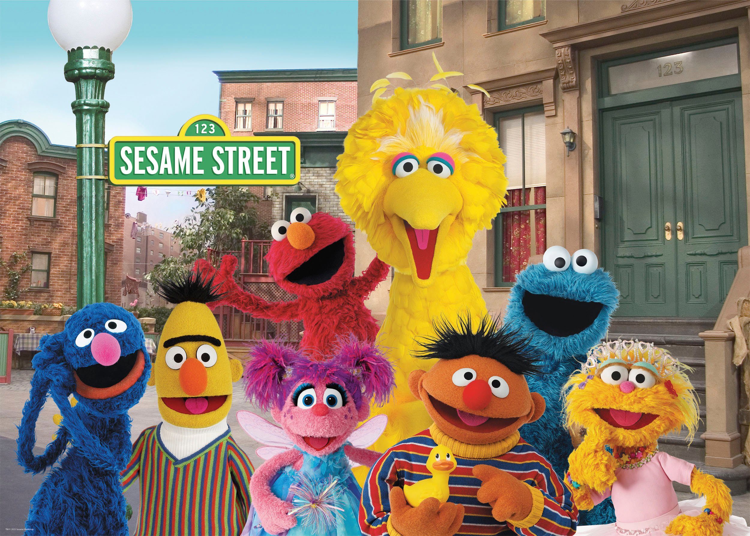 Schmidt Spiele Puzzle Sesamstraße, Ein Wiedersehen mit guten alten Freunden günstig online kaufen