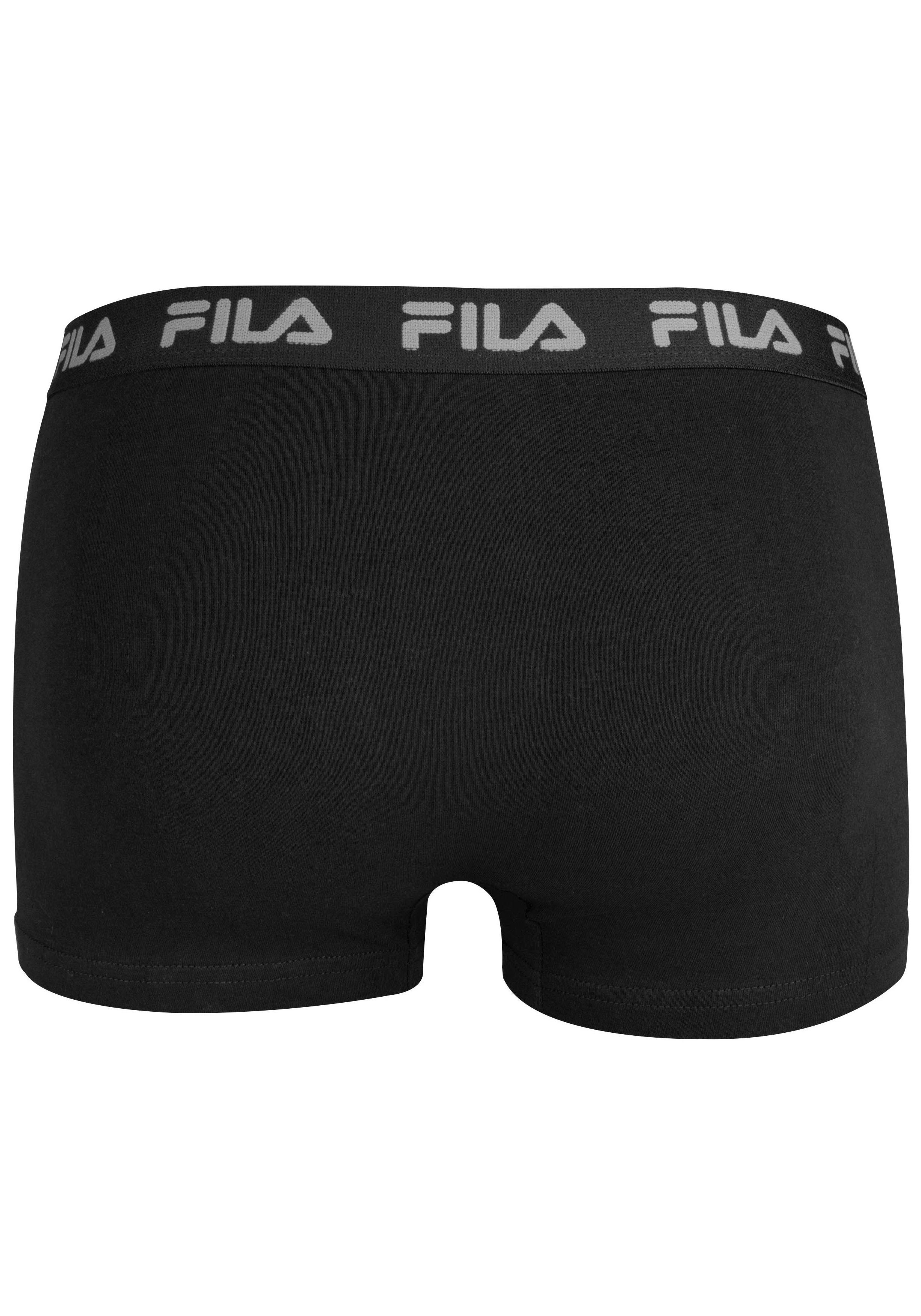 (Packung, 3-St) FILA mix Boxershorts Schriftzug Fila