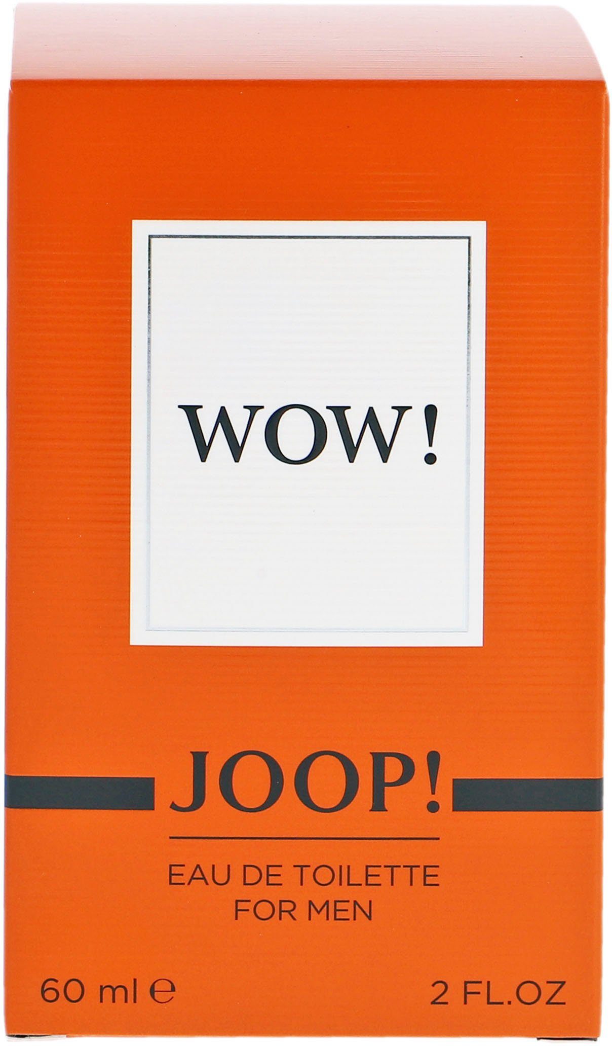 JOOP! Eau de Toilette Joop! WOW, mit der dynamischen und aktivierenden Wirkung