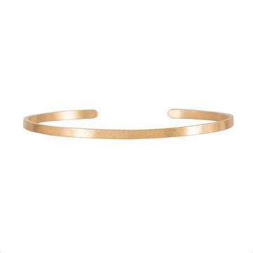 Pernille Corydon Armreif vergoldet schmal offen - Armband Damen Gold - Bracelet Alliance Serie, Silber 925, 18 Karat vergoldet