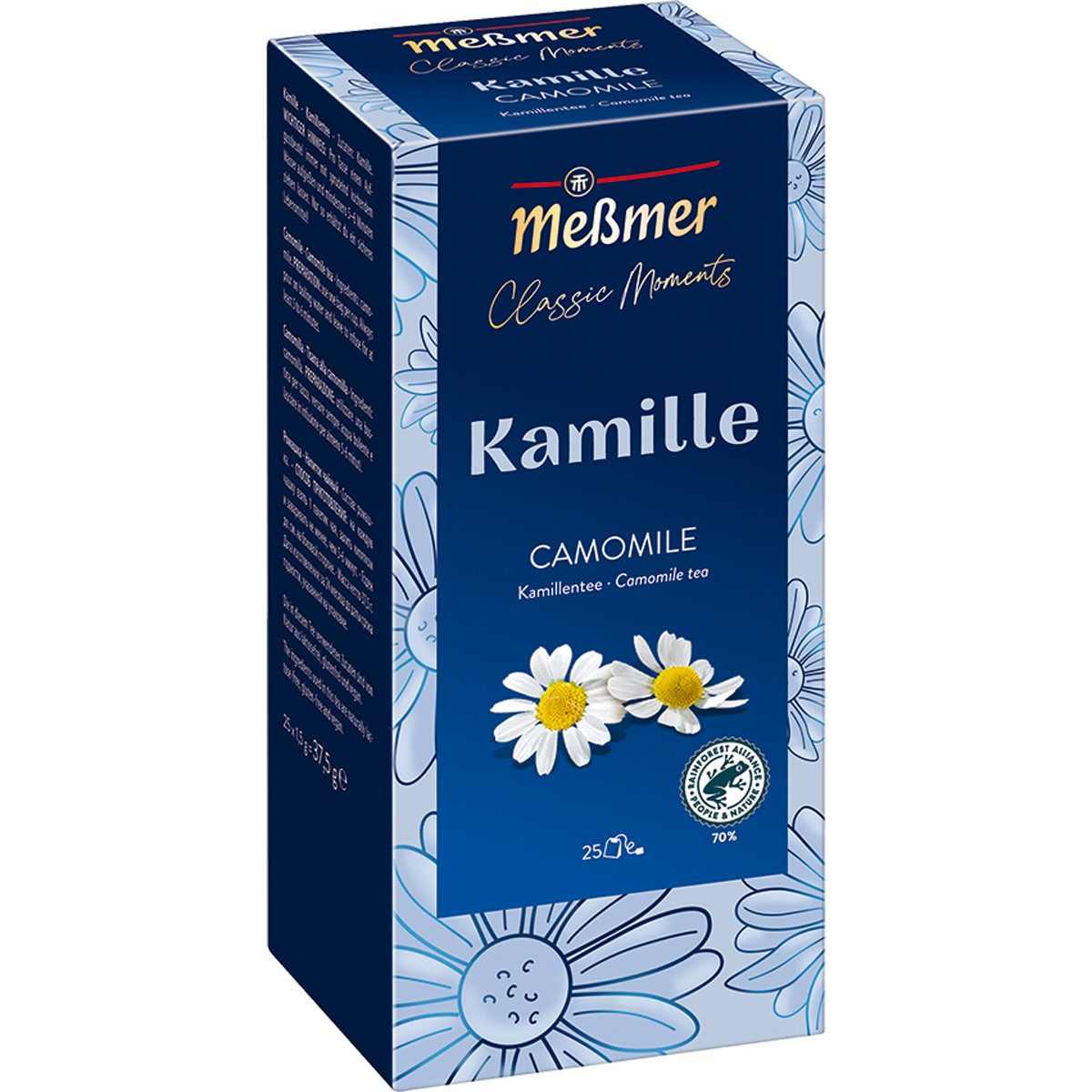 Meßmer Tee, Meßmer Classic Moments Kamille feinste Kamillenblüten 75g 12er Pack