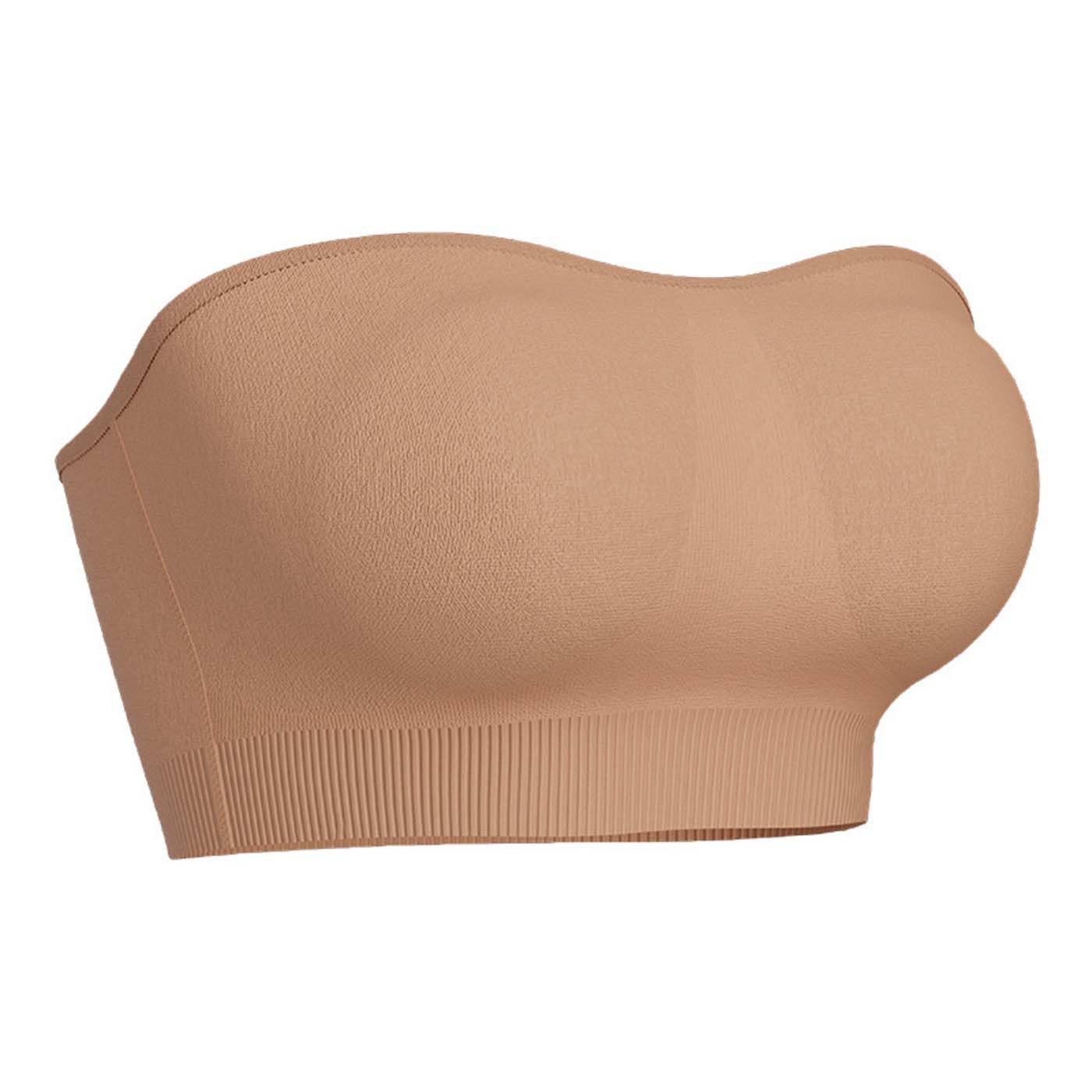 KIKI Bandeau-BH Push-up-BH –trägerloser BH-Unterwäsche für Damen