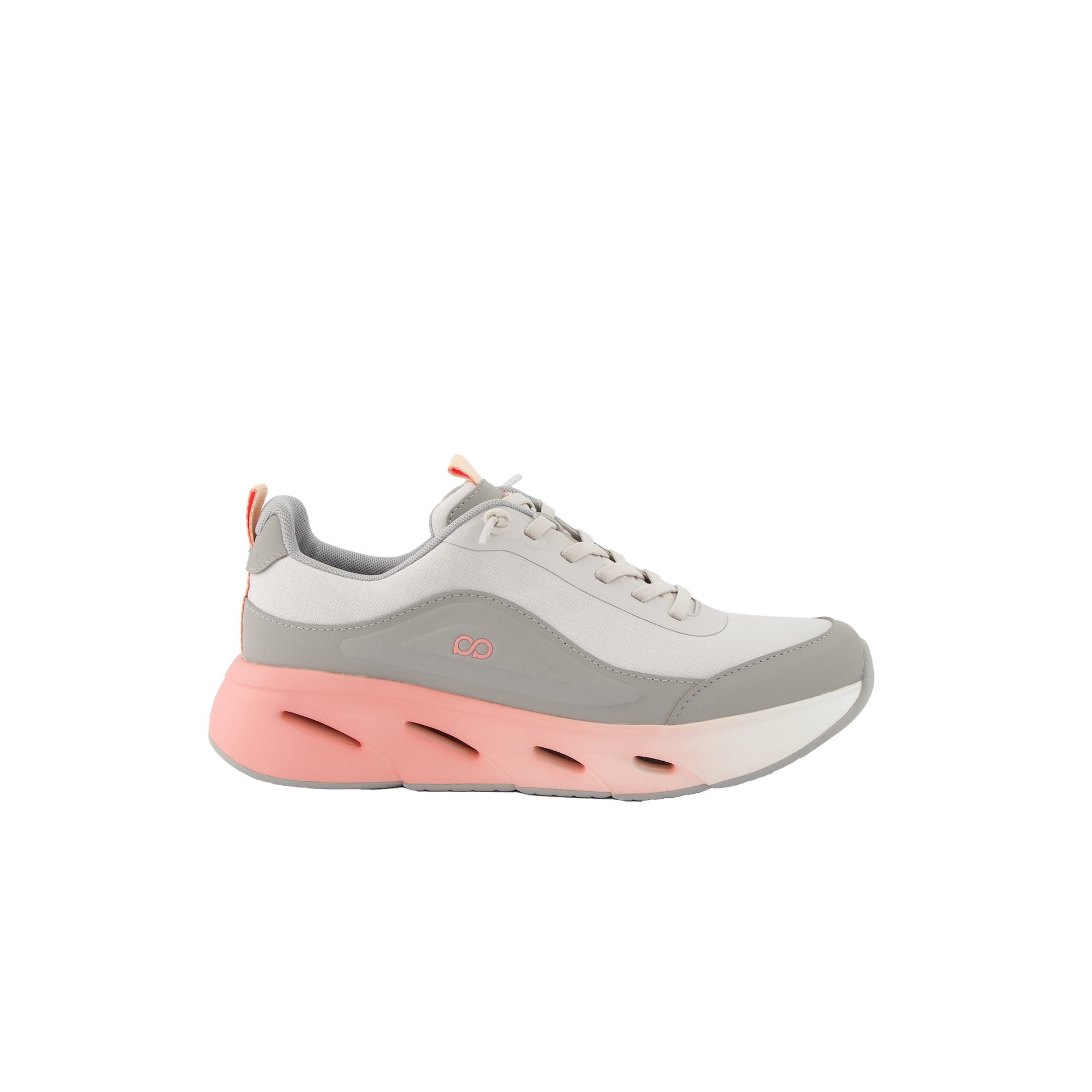Tenhaag tenhaag bighaag, Sneaker, Grau / Rosa, kombiniert, Damen Sneaker günstig online kaufen