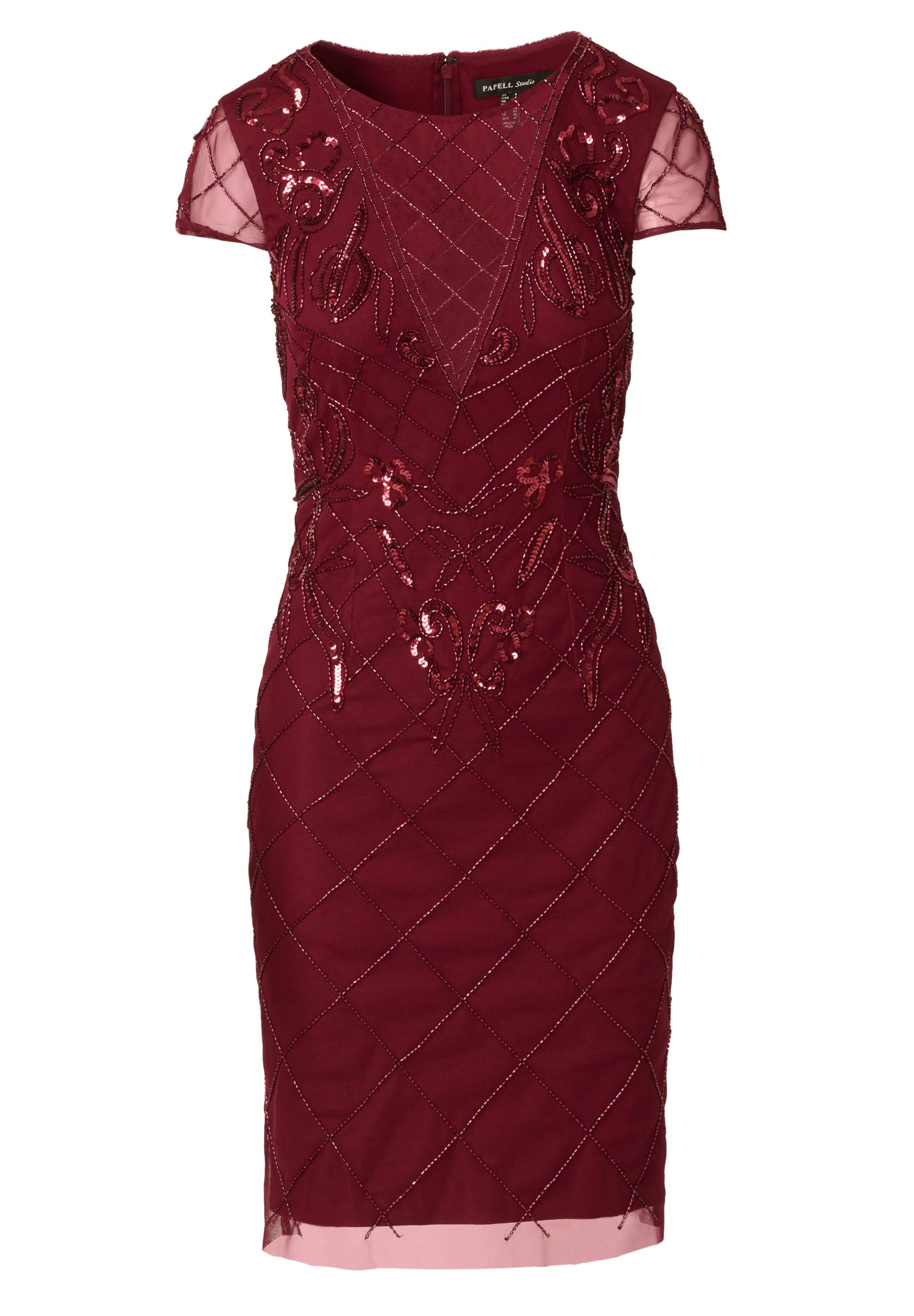 Adrianna Papell Abendkleid Bead Mesh Sheath Dress Glamourös, schimmernd, st günstig online kaufen