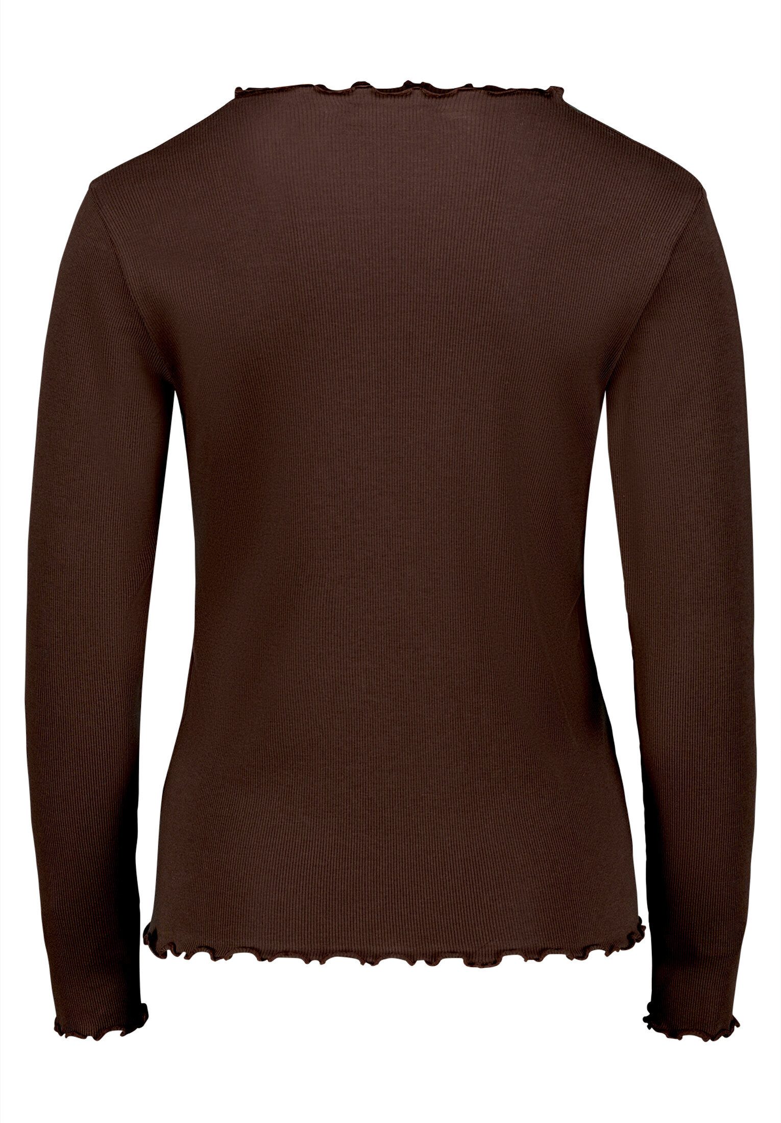 Cartoon Kurzarmshirt Damen mit Kragen (1-tlg)