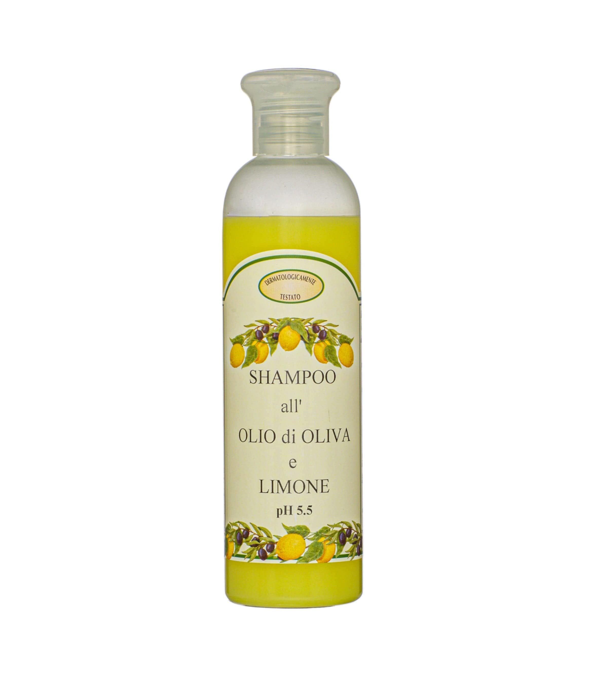 Fratelli Risso Haarshampoo Haarshampoo mit Olivenöl und Zitrone - 250ml