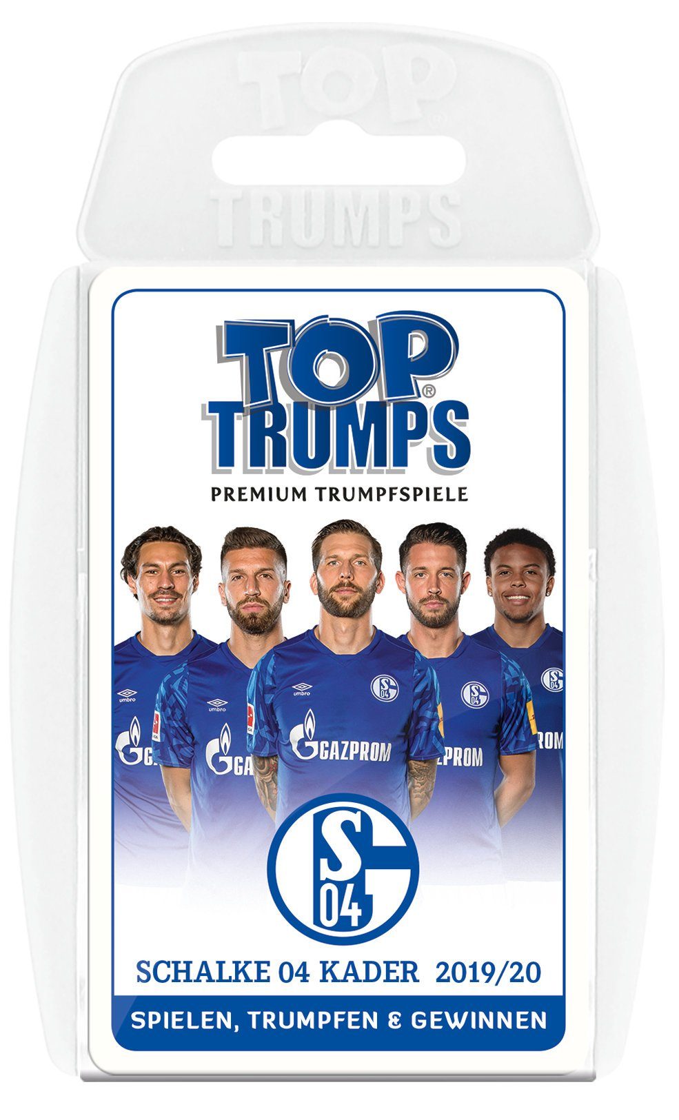 Winning Moves Spiel, Quartett Top Trumps - FC Schalke 04 - Kader