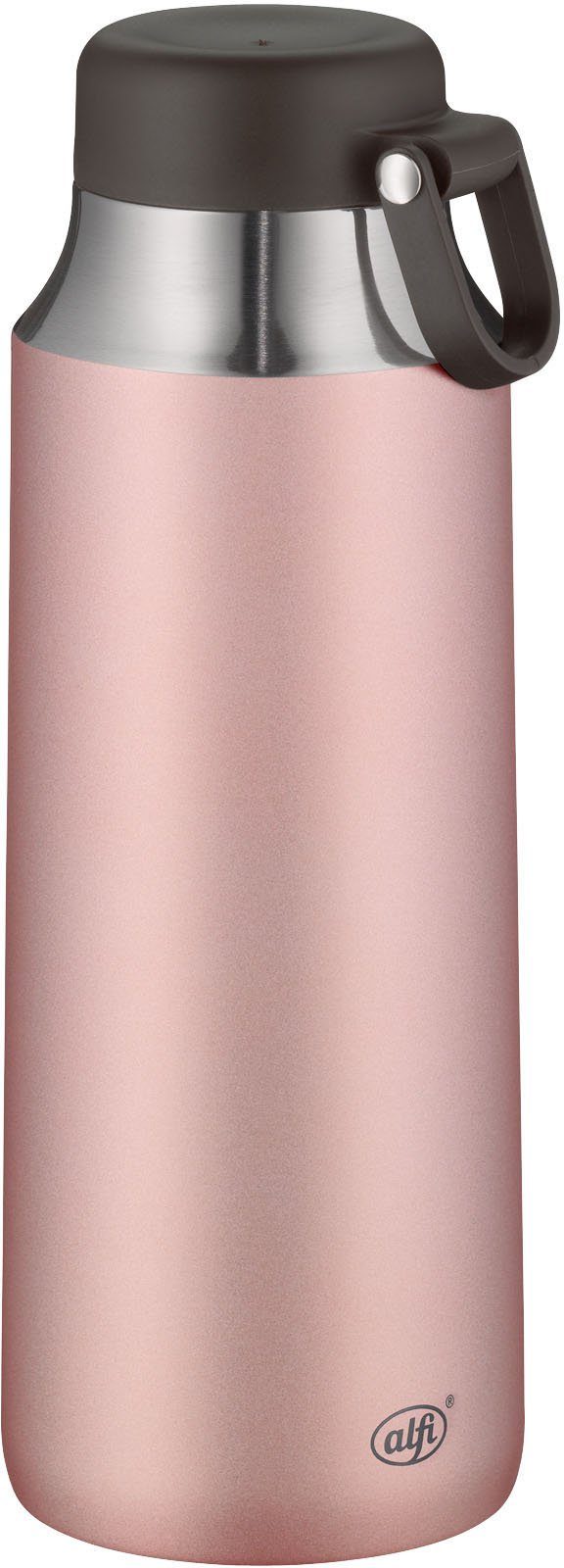 Alfi Thermoflasche Tea Bottle Cityline, Edelstahl, 0,9 Liter, ideal für Tee rosa