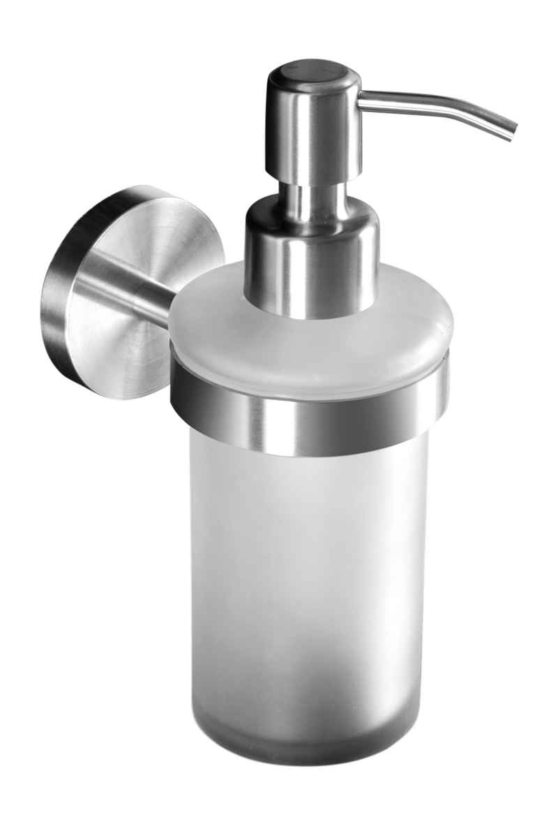 Ambrosya Seifenspender »Seifenspender Wandmontage - Seifenhalter Seife Spender Bad Küche WC«, (Packung), einfache Selbstmontage