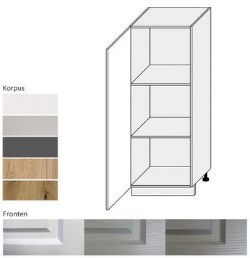 Feldmann-Wohnen Vorratsschrank Elbing (Elbing, 1-St) 60cm Front- und Korpusfarbe wählbar 1-türig