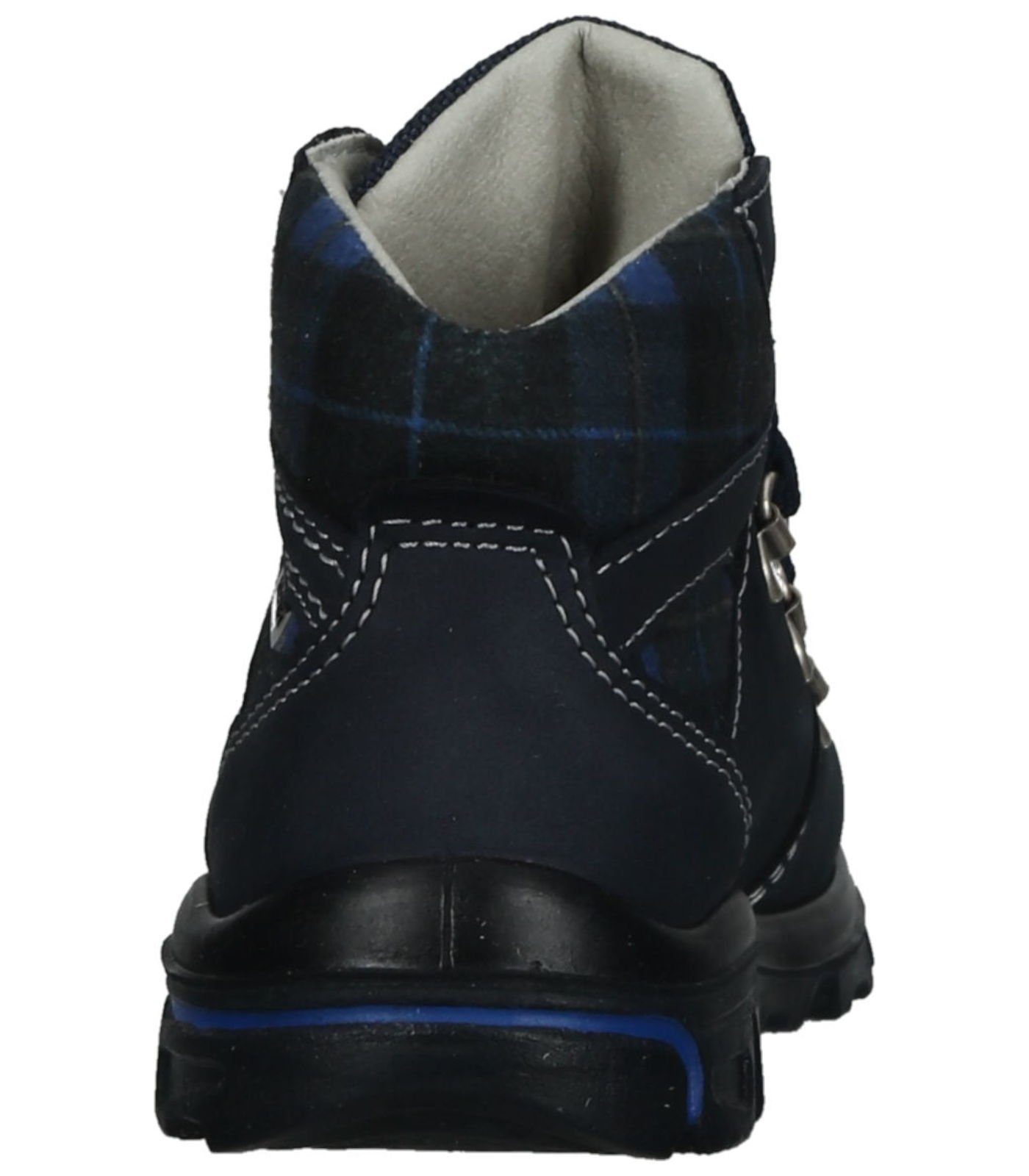 Pepino Blau Schnürstiefelette Stiefelette by Leder/Textil PEPINO RICOSTA