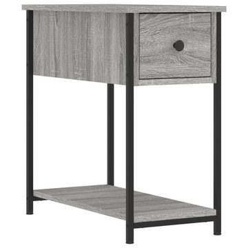 furnicato Nachttisch Grau Sonoma-Eiche 30x60x60 cm Holzwerkstoff