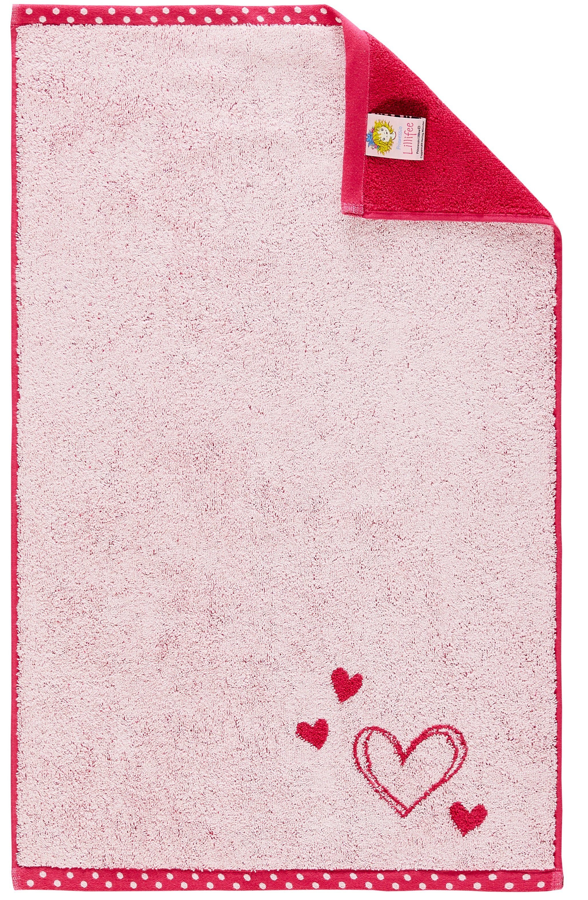 Dyckhoff Handtuch 'Lillifee' Handtuch 50 x 70 cm Pink günstig online kaufen