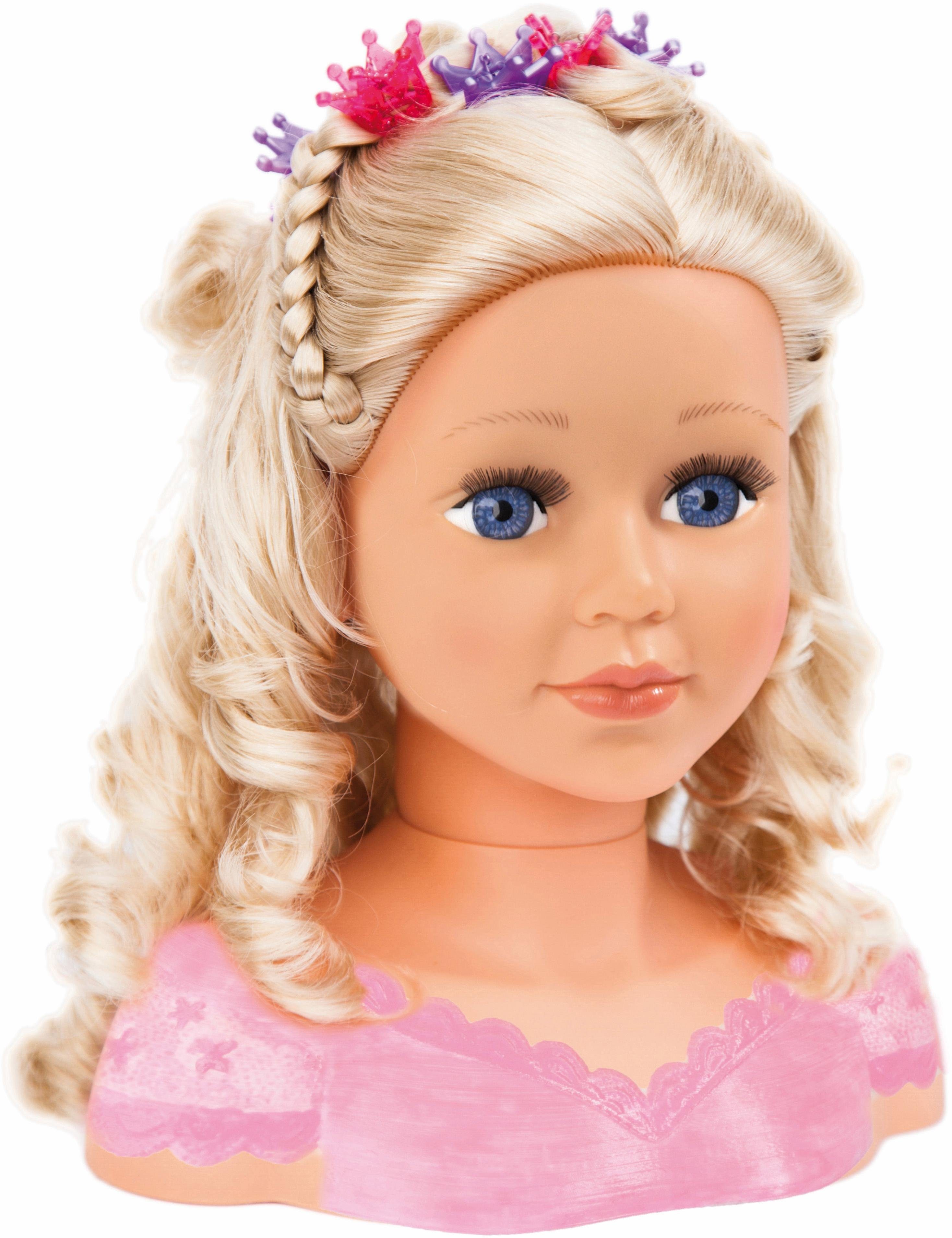 Bayer Frisier- & Schminkkopf Charlene Super Model, mit Kosmetik