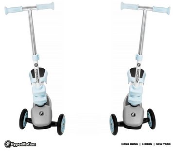 HyperMotion Dreiradscooter Roller 3in1 - Blau