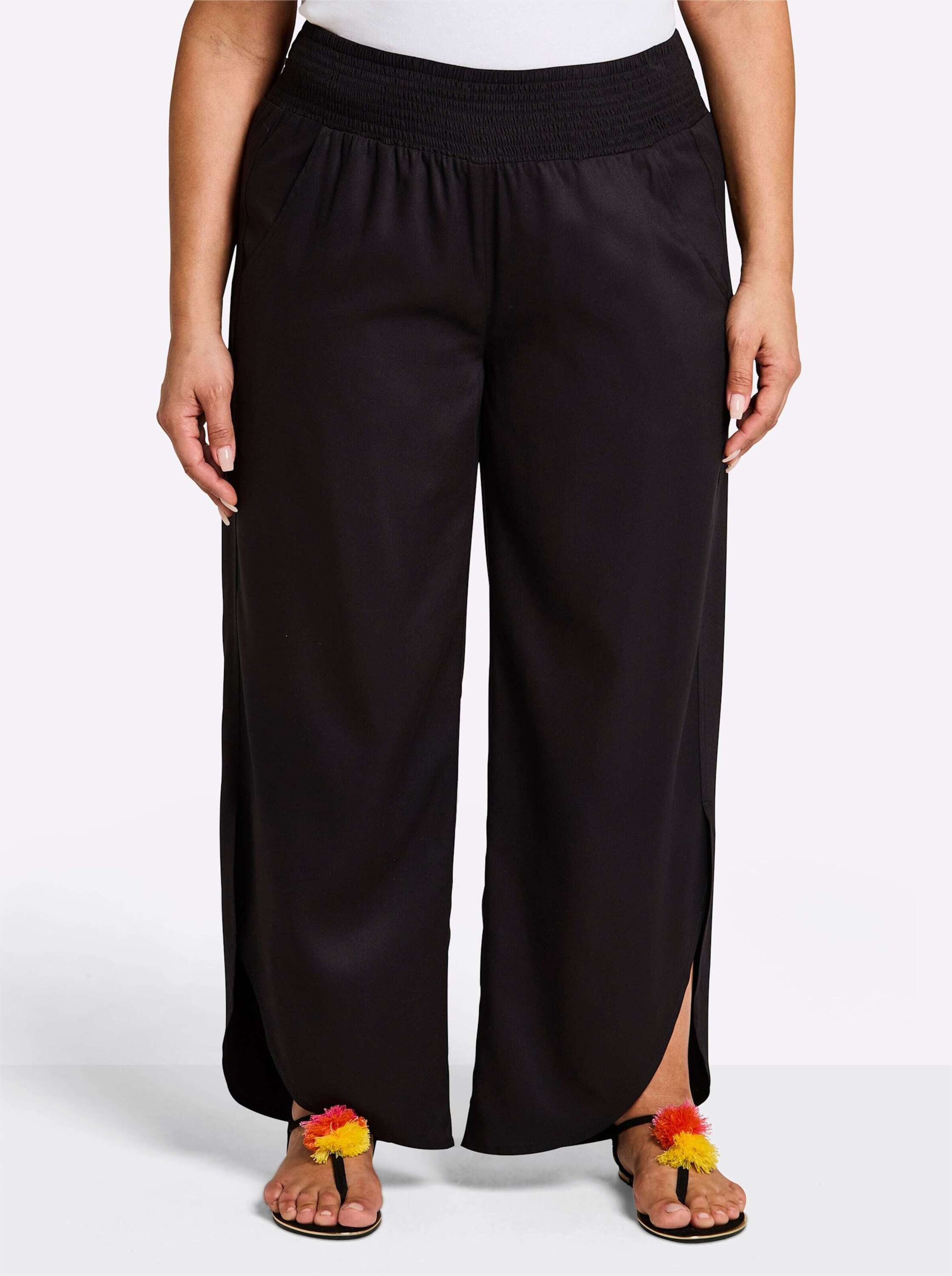 Sheego Strandkleid Web-Hose normal