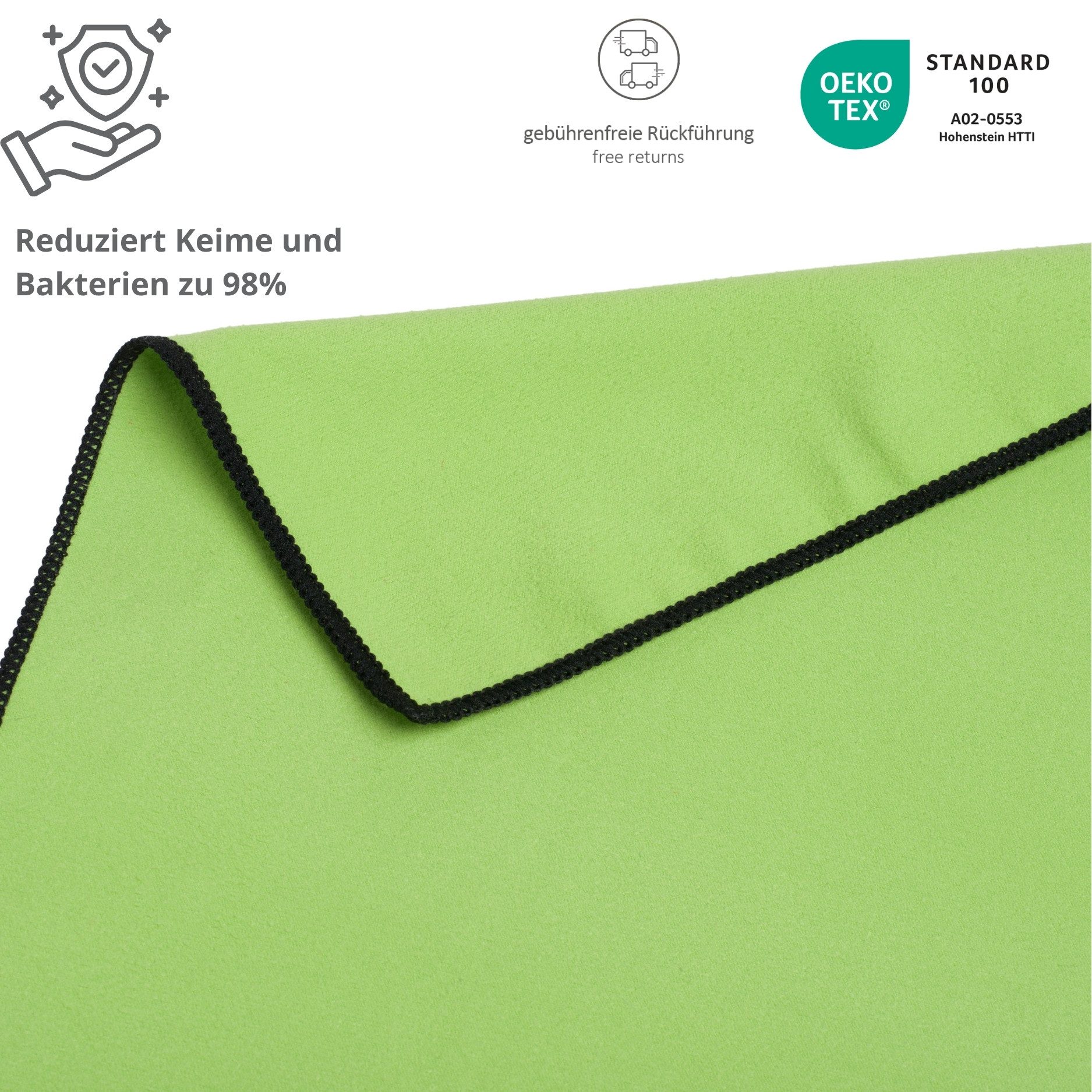 liebling Handtuch Sporttuch Fitness, 90% Polyester, günstig online kaufen