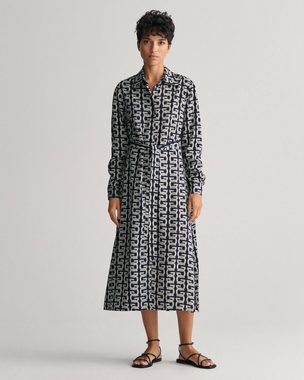 Gant Blusenkleid Damen Blusenkleid aus Viskose (1-tlg)