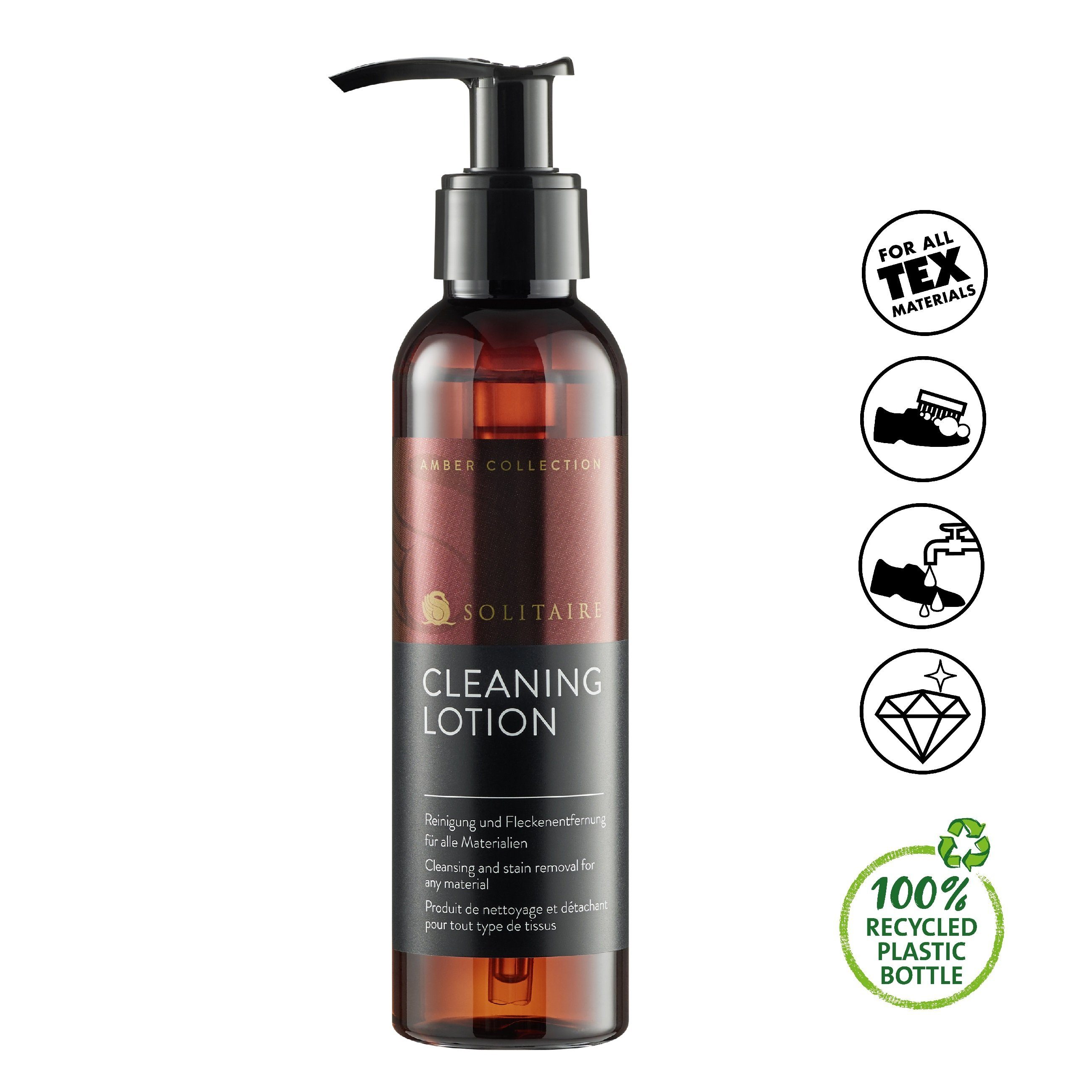 Solitaire Premium Amber Collection - Cleaning Lotion Set Schuhreiniger