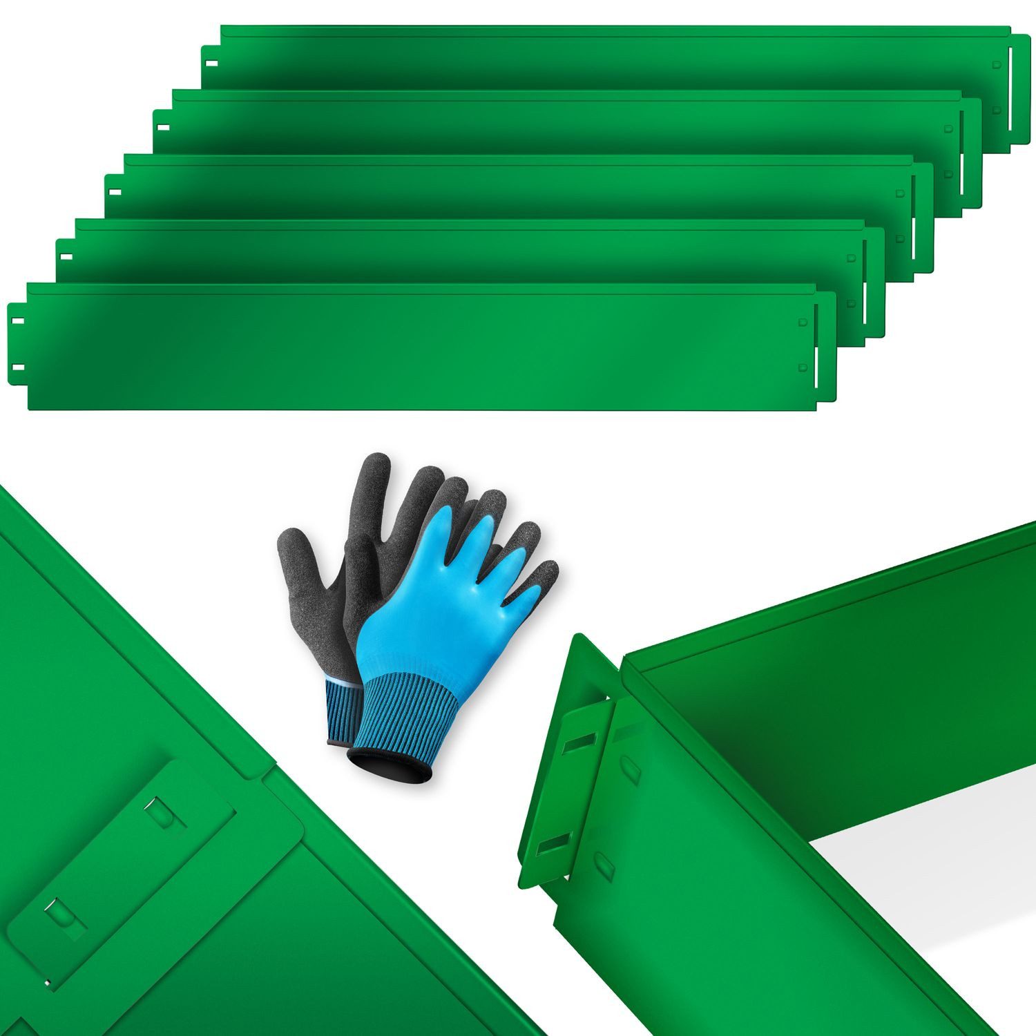 KESSER Rasenkante, Rasenkante Beeteinfassung Beetumrandung 5m 10m 15m 20m 25m