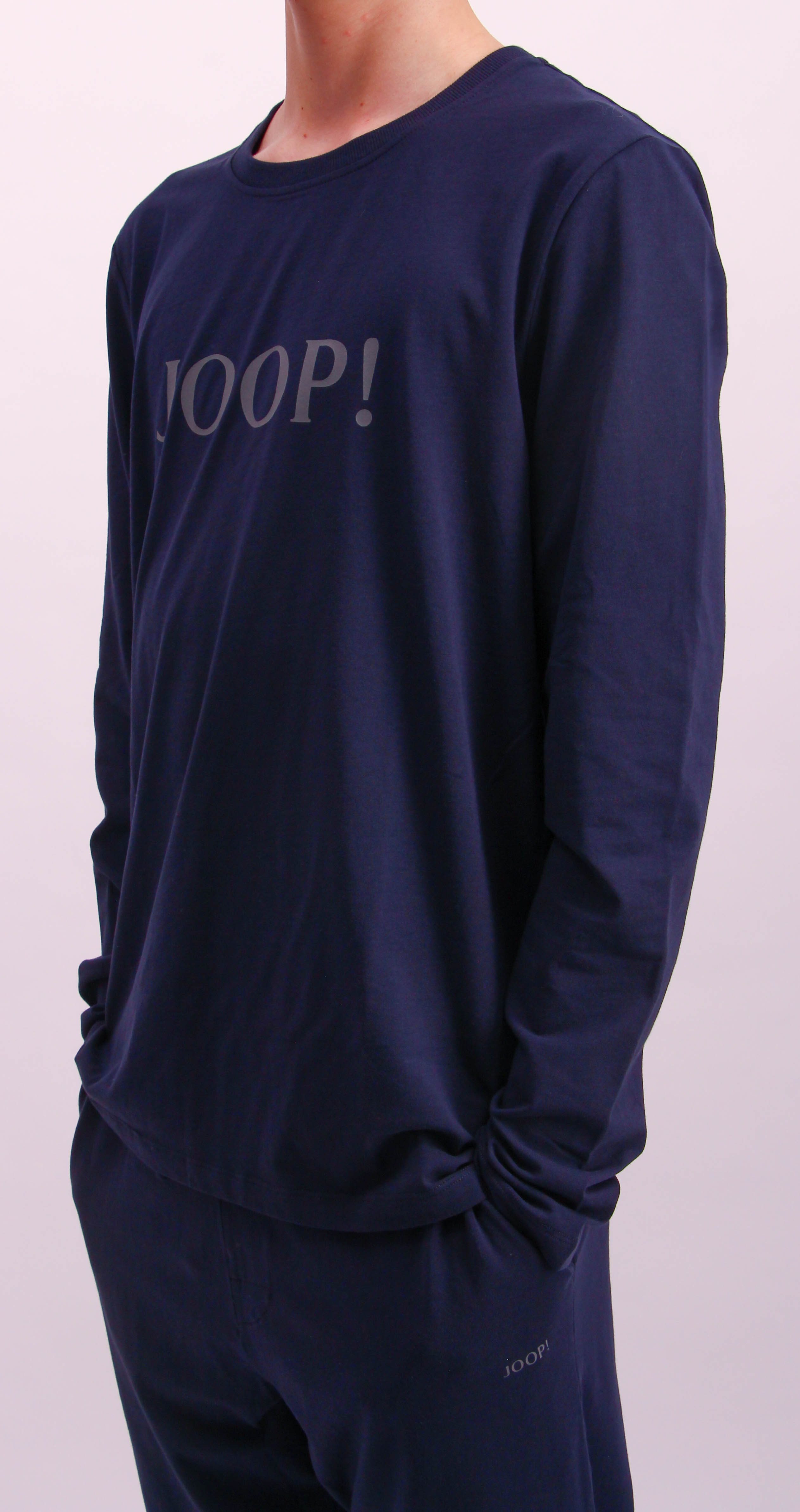 JOOP! Langarmshirt Comfort Rundhalsausschnitt, Regular Fit, langärmelig
