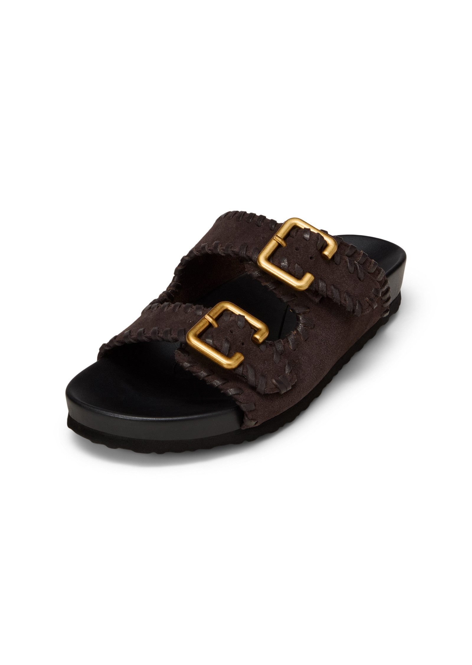Marc O'Polo aus weichem Veloursleder Sandale