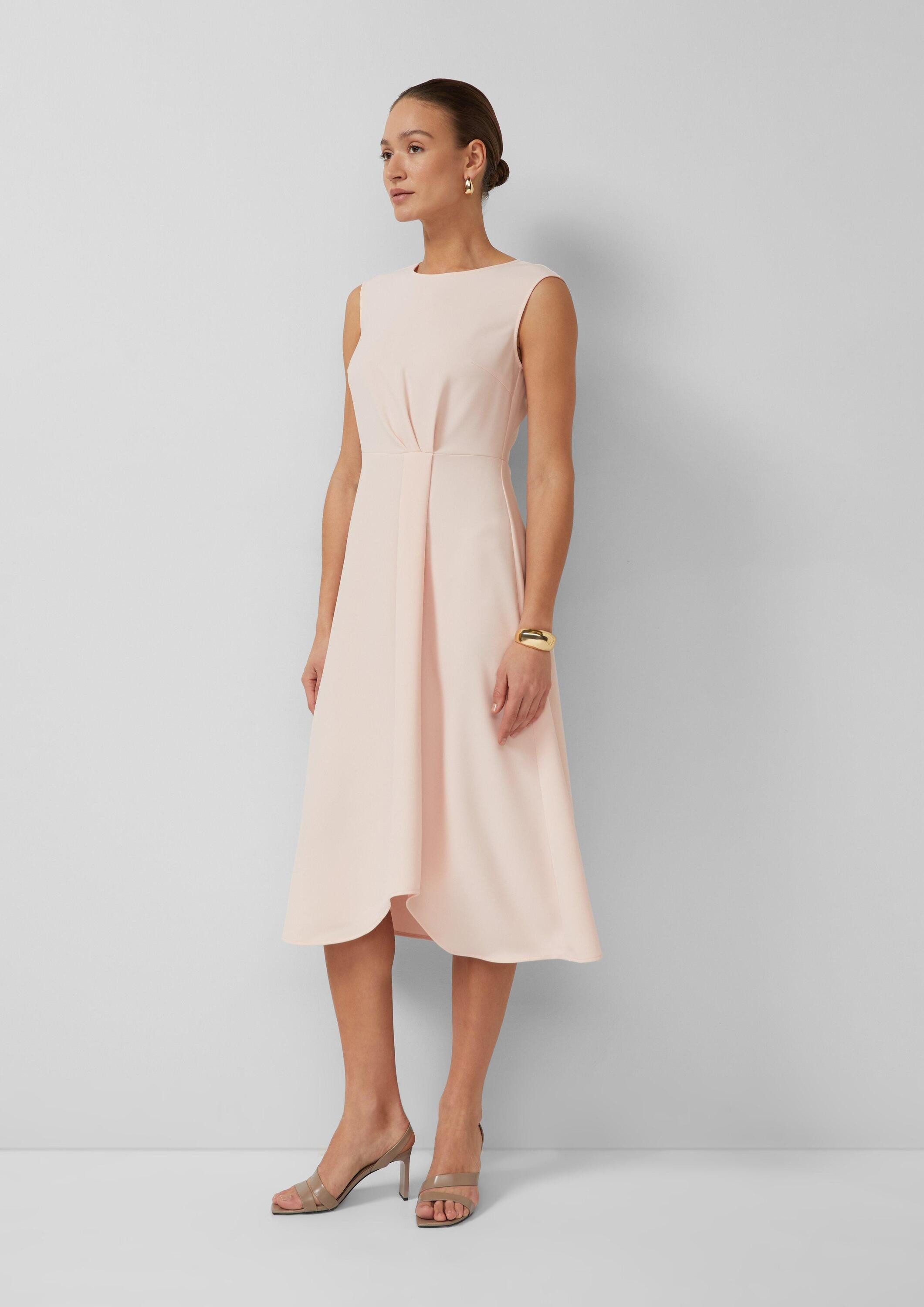 s.Oliver Midikleid Kleid Ärmelloses Chiffon-Midikleid mit Rückenschlitz günstig online kaufen
