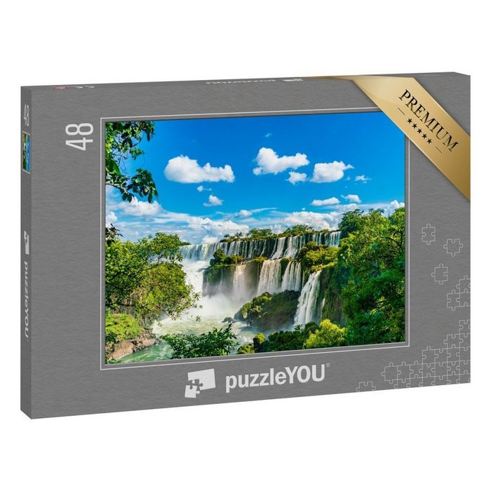 puzzleYOU Puzzle Ein Teil der Iguazu-Fälle 48 Puzzleteile puzzleYOU-Kollektionen