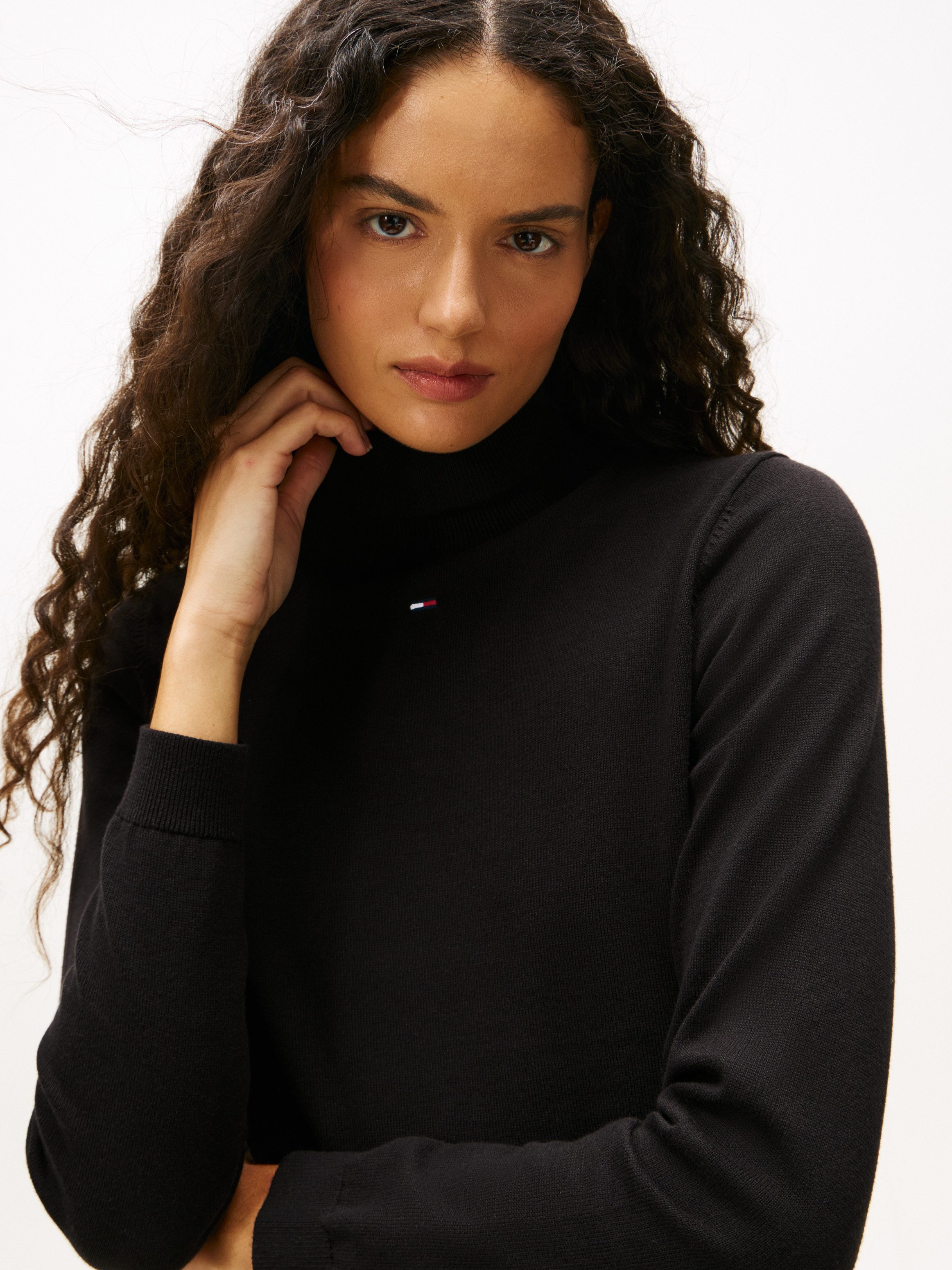 Tommy Jeans Rollkragenpullover TJW ESSENTIAL TRTLNK günstig online kaufen