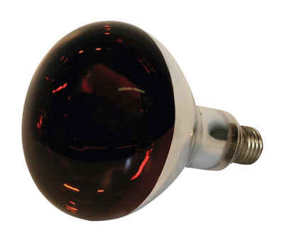 Kerbl Infrarotlampe 250 W Hartglas, rot Wärmelampe für Ferkel / Küken