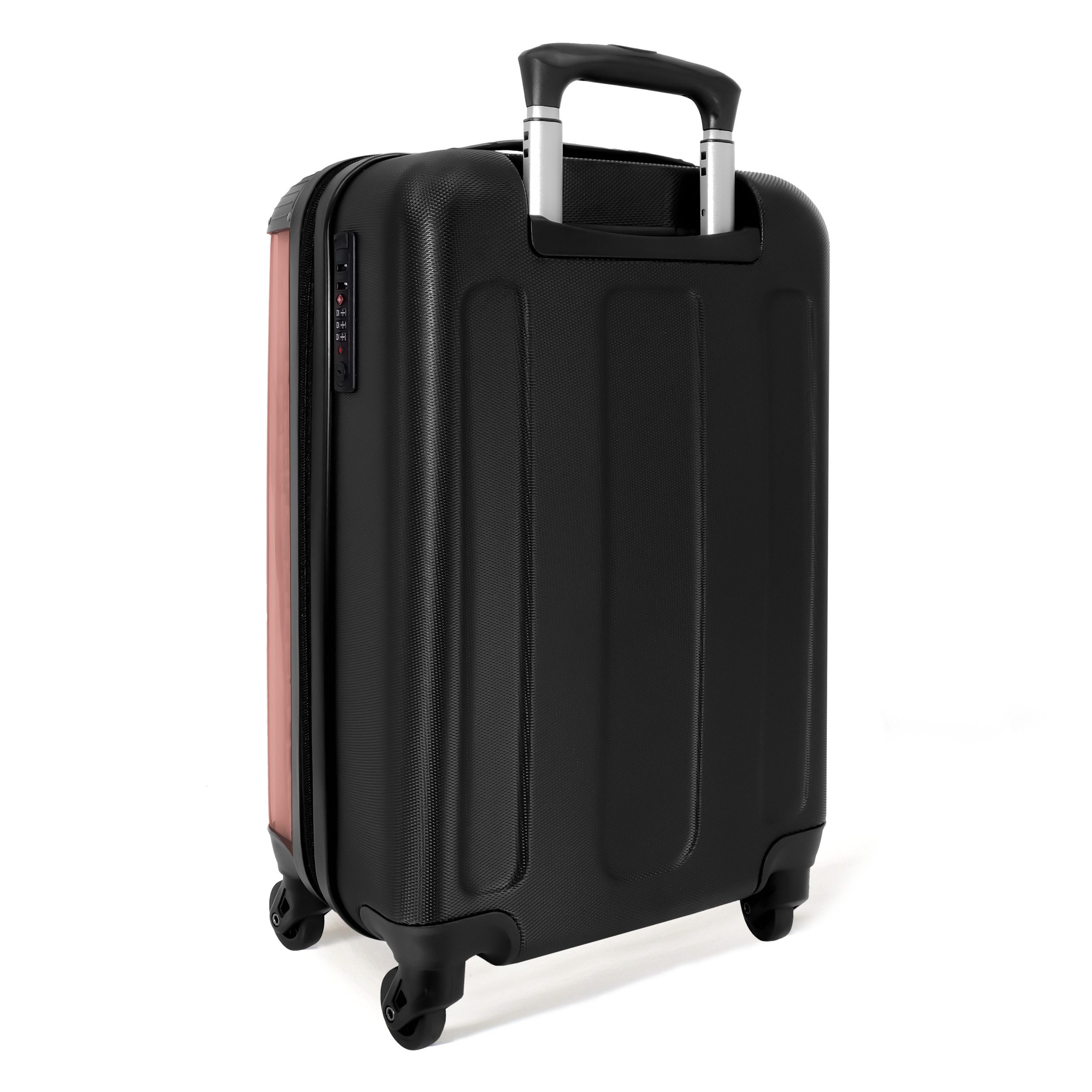 NoBoringSuitcases.com© Kinderkoffer Schwan - Rosa - Krone - Du bist fabelhaft - Sprichwörter 55x35x20cm, Handgepäck-Koffer, Kinderkoffer, Reisekoffer Mädchen
