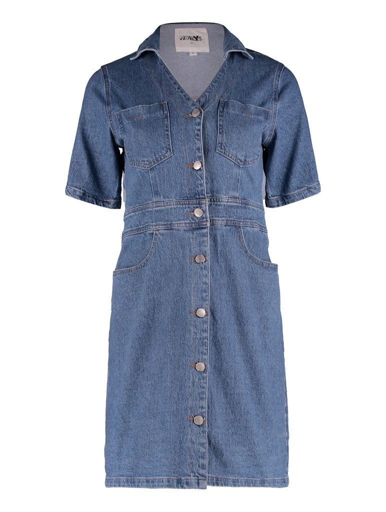 Hailys Men Jeanskleid Jeanskleid für Damen (Weiblich, 1-tlg) Weiblich