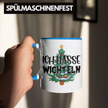 Trendation Tasse Schrott-Wichtelgeschenk für Frauen Kollegen Geschenk Wichteln Weihnach