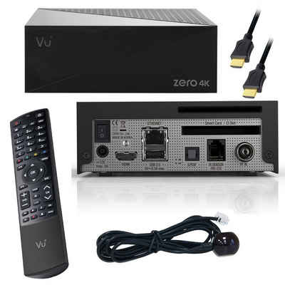VU+ ZERO 4K 1x DVB-C/T2 Tuner Linux Combo Receiver CI HbbTV HEVC H.265 Set-Top-Box UHD 2160p Kabel-Receiver