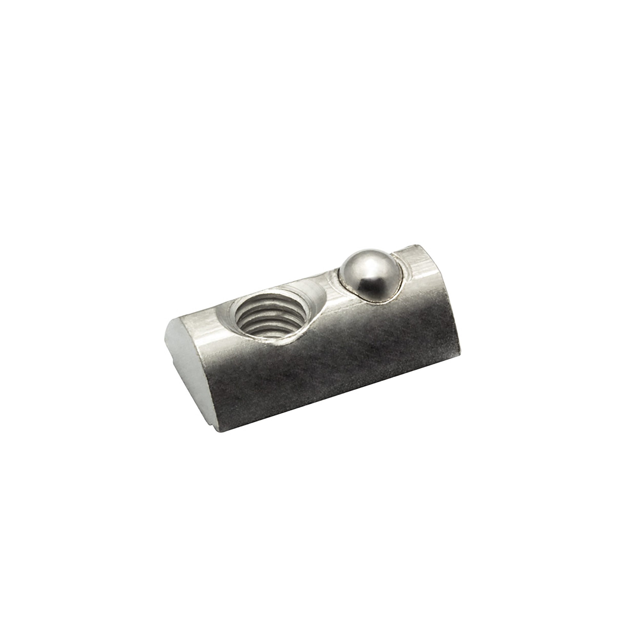 KLAK Profil KLAK 30 - Nutenstein mit Federkugel und Steg M6 Nut 8 Aluprofil 30-er (100-St)