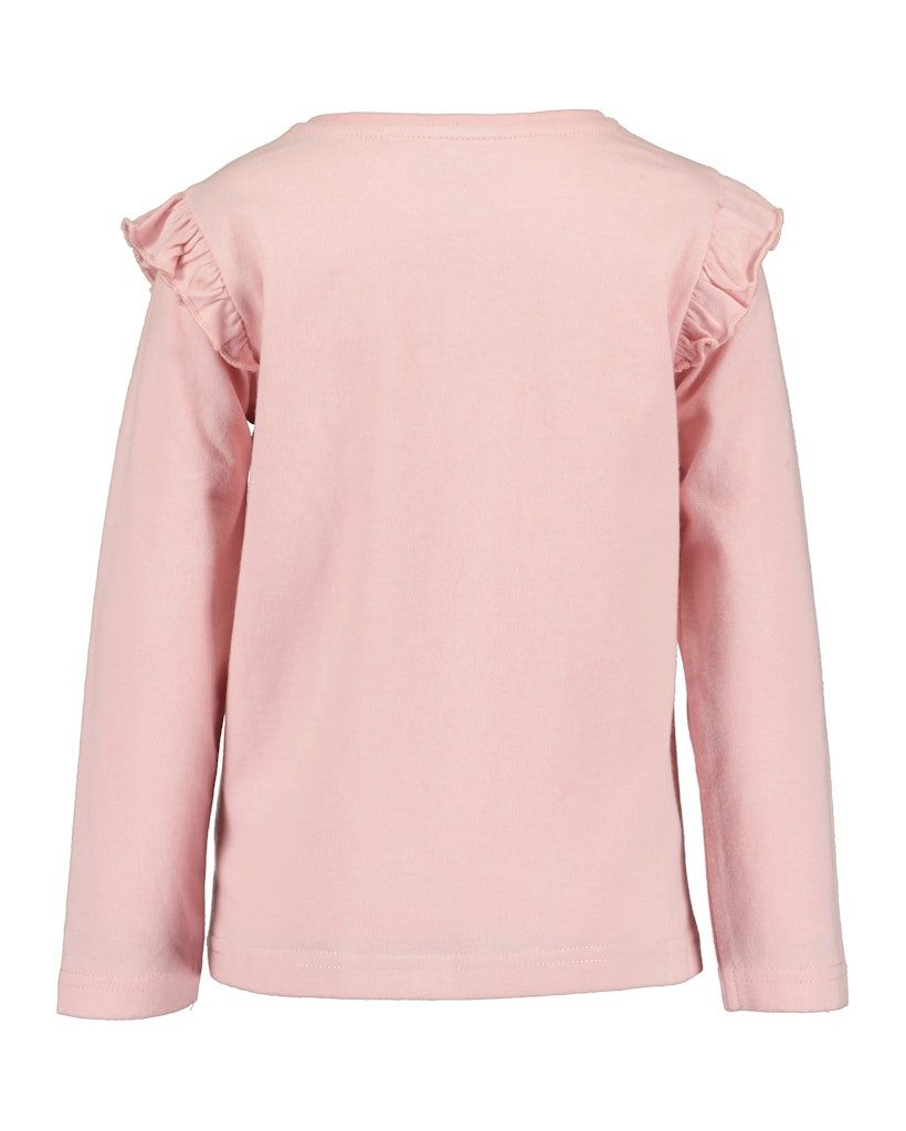 Blue Seven Langarmshirt Blue Seven Mädchen Langarmshirt Tanzen Herzen drei Farben (1-tlg) – Bild 2 von 2