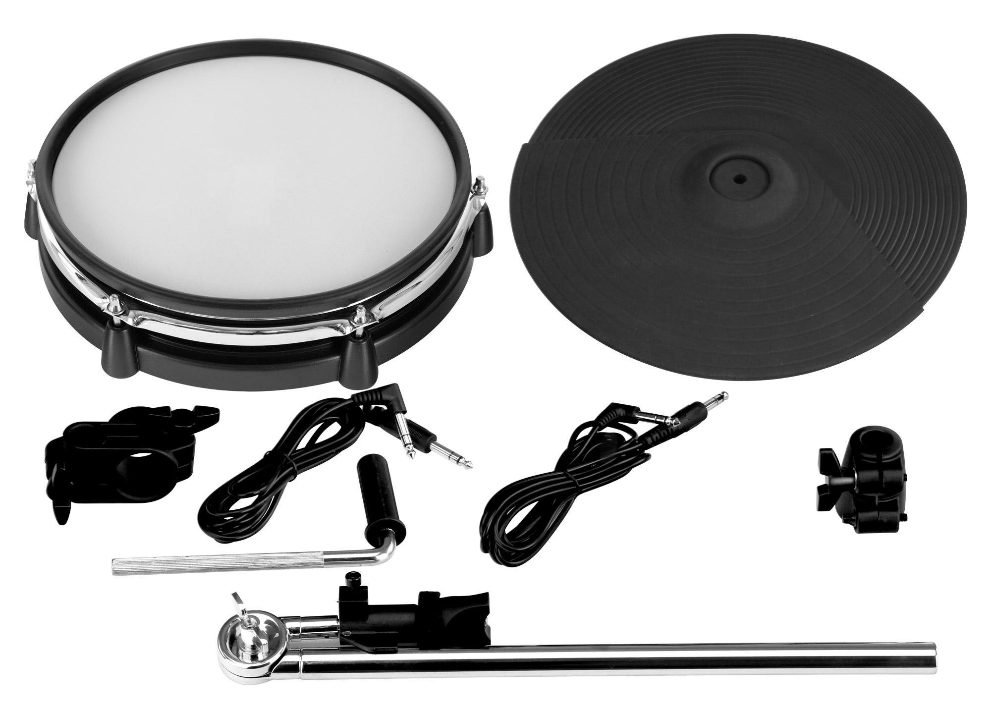 XDrum E-Drum DD-530 Mesh Add On Pack, Erweiterungs-Set für DD-530 E-Drum-Set