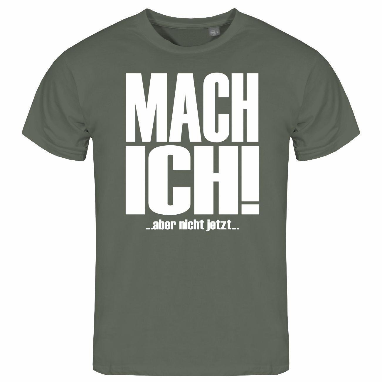 deinshirt Print-Shirt Herren T-Shirt Mach ich günstig online kaufen