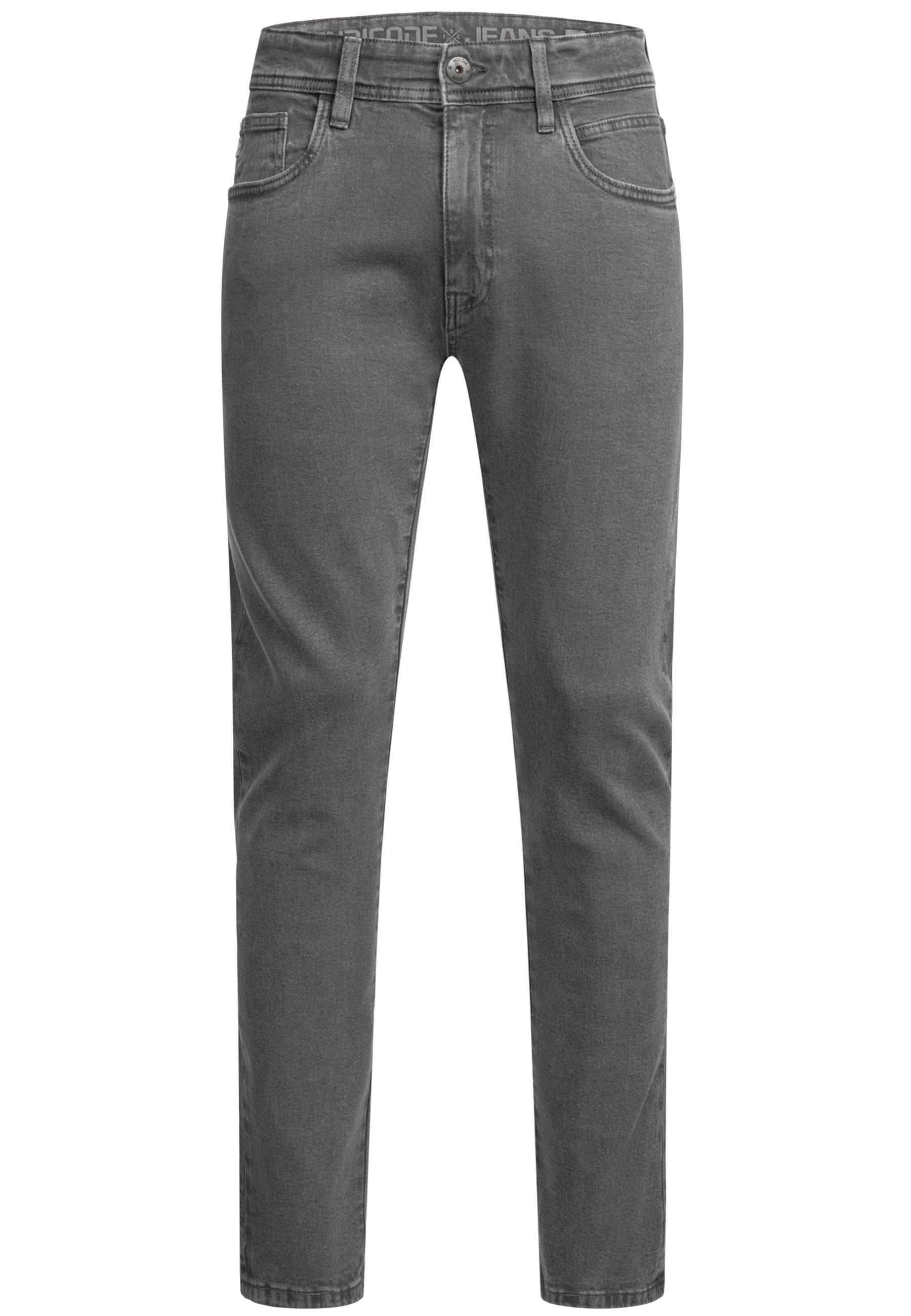 Indicode Regular-fit-Jeans Herren INSamario Jeanshose Hose Herrenhose günstig online kaufen