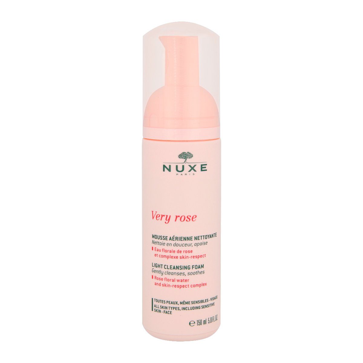 Nuxe Paris Gesichts-Reinigungsschaum Very Rose
