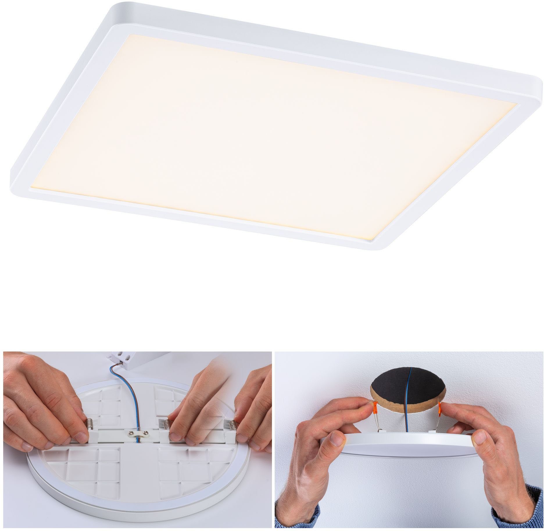 LED LED-Modul, Areo, Helligkeitsstufen, fest 3-Stufen-dimmbar Warmweiß, integriert, Paulmann LED mehrere Einbauleuchte