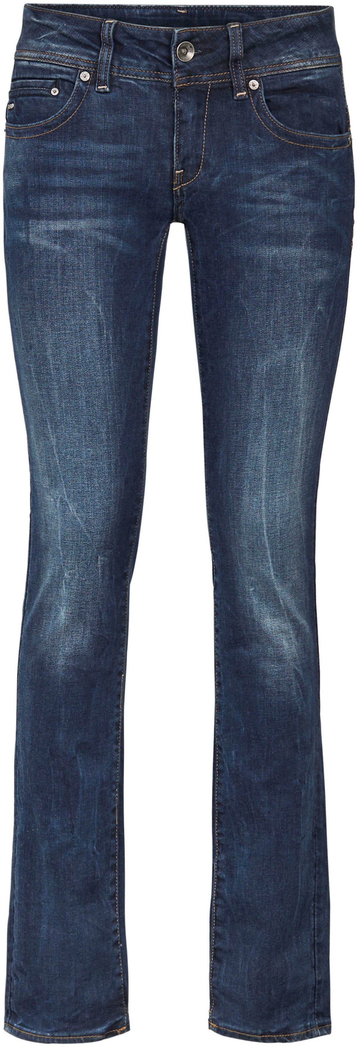 G-STAR Straight-Jeans Midge 5-Pocket-Design mit markanten Steppnähten – Bild 5 von 5