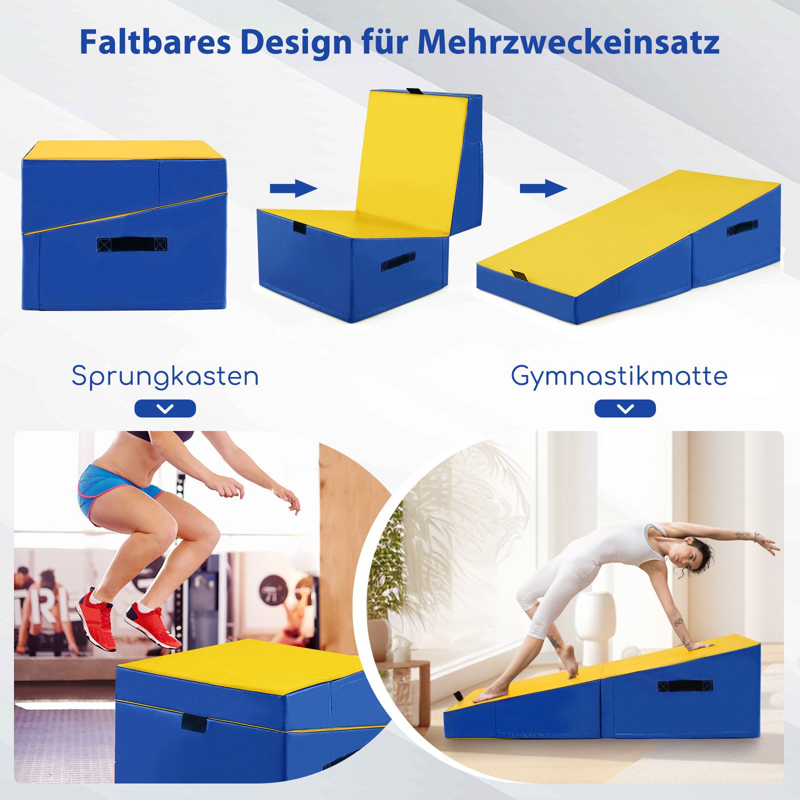 COSTWAY Gymnastikmatte