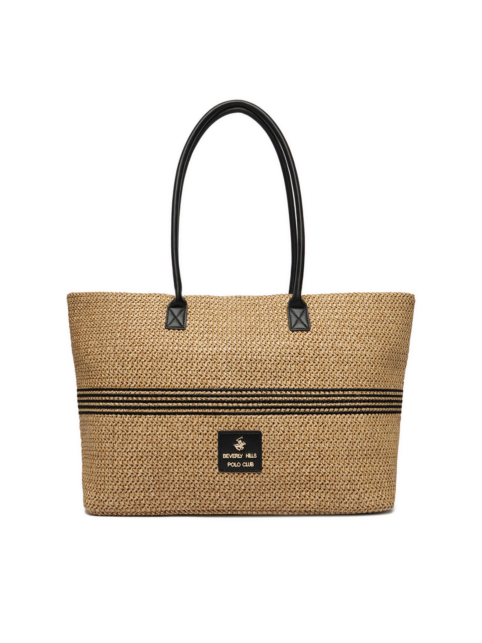 BEVERLY HILLS POLO CLUB Handtasche Beverly Hills Polo Club Damenhandtasche Beige BEVERLY HILLS POLO CLUB-