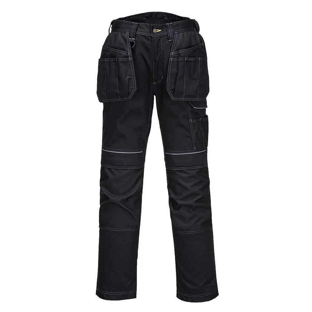 Arbeitsbundhose T602 - PW3 Arbeitshose mit Holstertaschen / PW T602-01